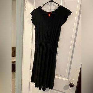 Joe Fresh black short sleeved dress, size SMALL